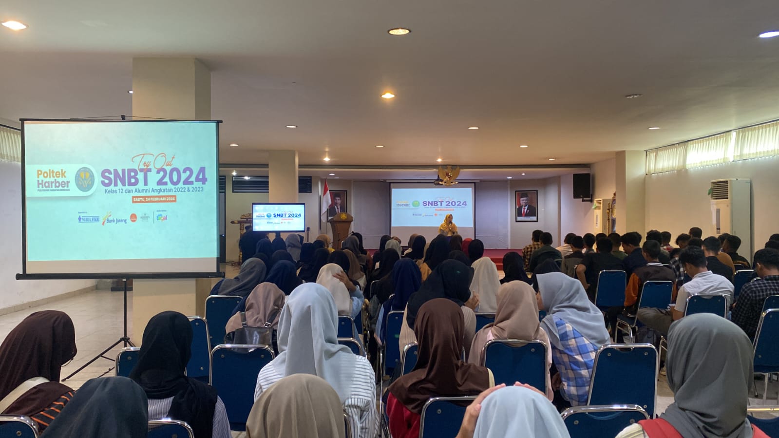 390 Siswa Ikuti Try Out SNBT di Poltek Harber Tegal 