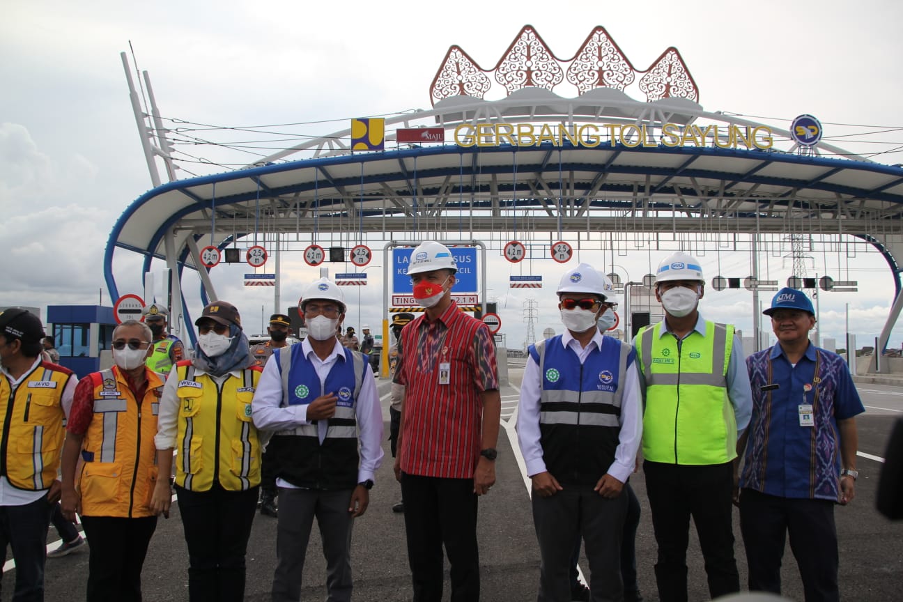 Ganjar Sebut Tol Semarang-Demak Bisa Operasional Saat Nataru 2022