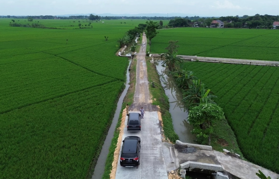 Dua Ruas Jalan Strategis di Grobogan Mulai Dicor, Ini Lokasinya