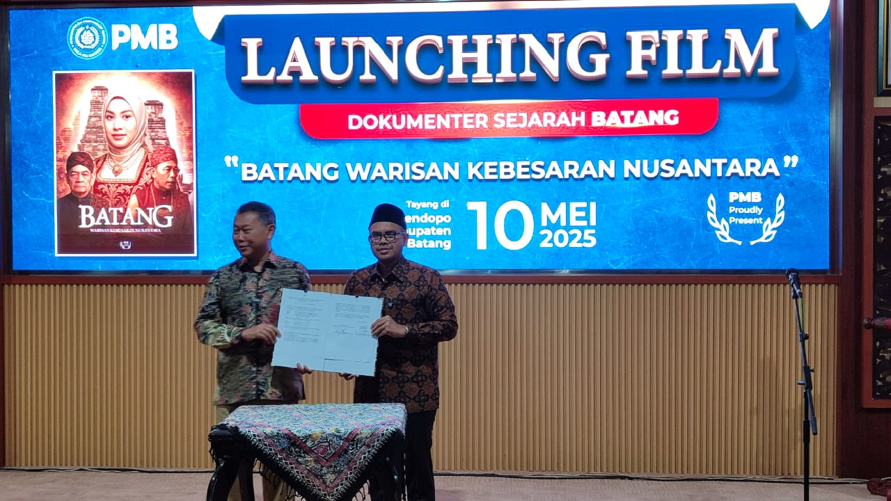 PMB dan Bupati Batang Luncurkan Film Dokumenter Sejarah, Tantang Generasi Muda Mengenali Akar Budayanya