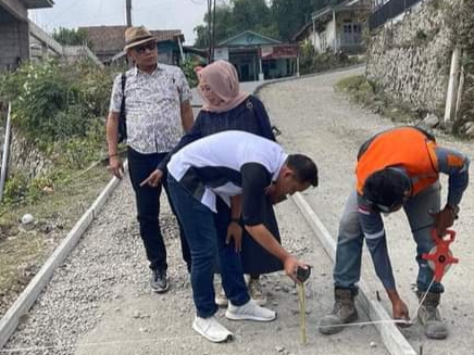 Komisi III Sidak Perbaikan Jalan Kretek-Kaligua, Tekankan Tepat Waktu dan Tepat Mutu 