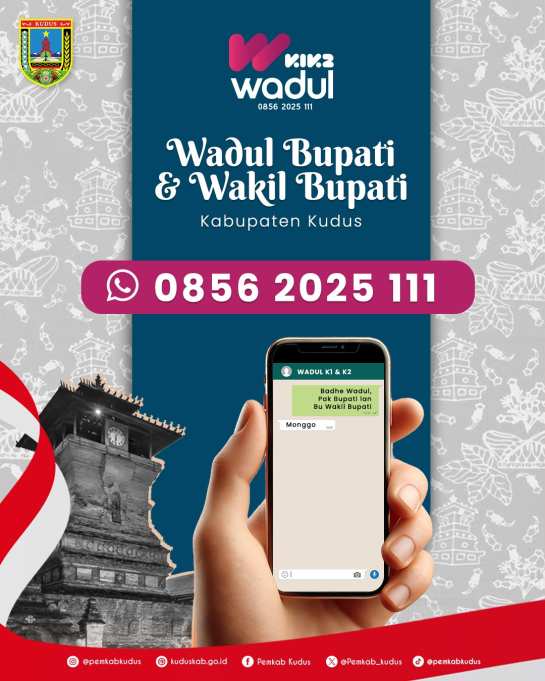 Sampaikan Keluh Kesah Kota Kretek, Samani Buka Layanan Wadul Bupati