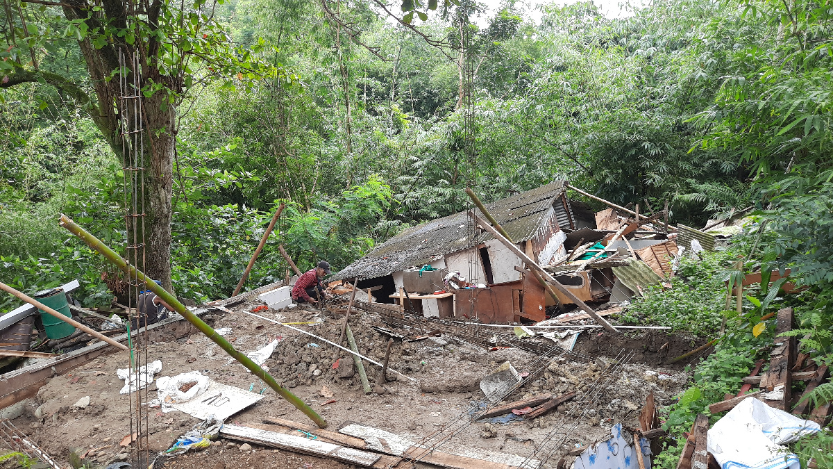Tanah Bergerak Ancam Permukiman Semarang, BPBD Kota Semarang Siaga