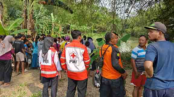 Bocah yang Tenggelam di Sungai Sanggrahan Grobogan Ditemukan Meninggal Dunia