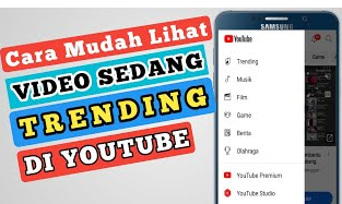 Cara Melihat Trending YouTube dengan Praktis