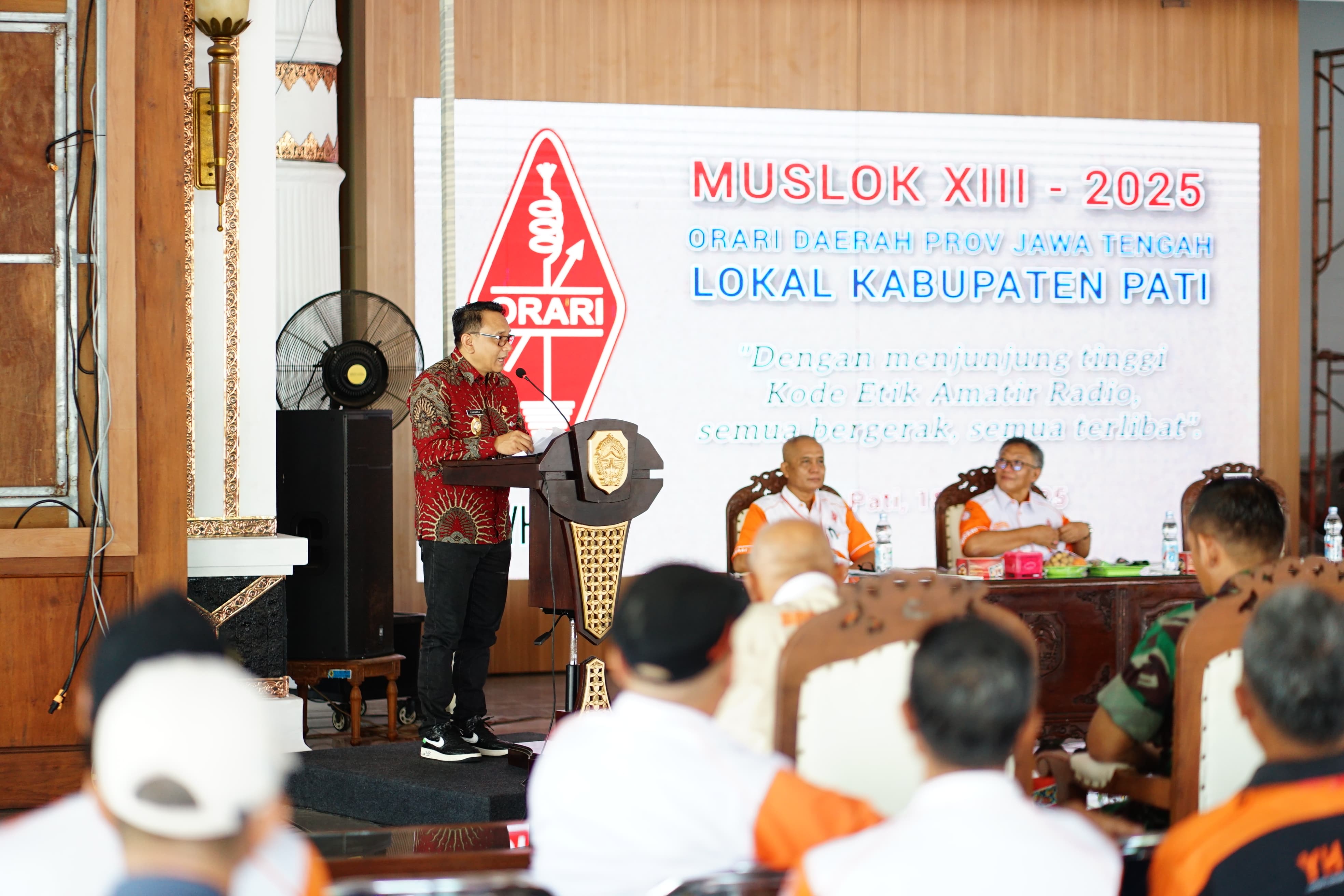 Tetap Eksis Digempur Teknologi, Wabup Pati Salut Peran Organisasi Radio Tertua 