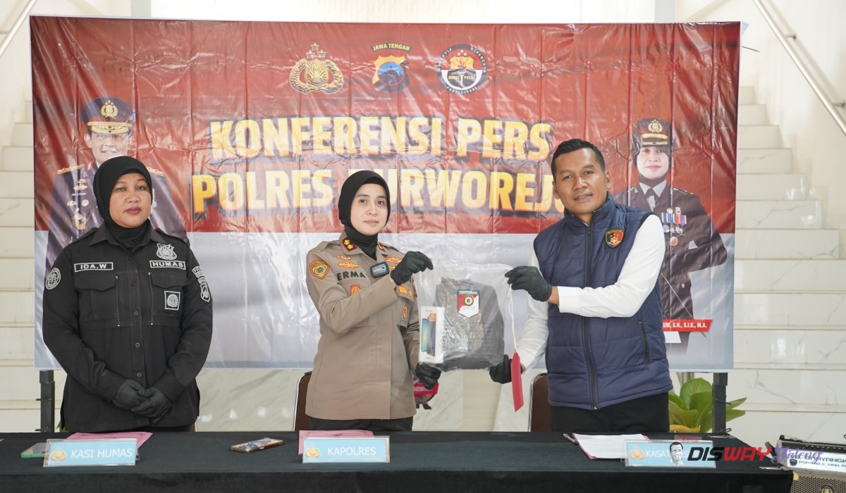 Spesialis Pencurian di Masjid dan Sekolah Dibekuk Polres Purworejo, Beraksi di Sejumlah Lokasi