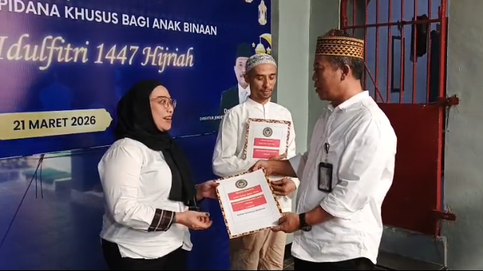 62 Narapidana Rutan Salatiga Terima Remisi Idul Fitri, Satu Napi Langsung Bebas