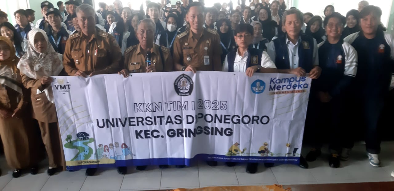 99 Mahasiswa Undip KKN di Batang, Camat Gringsing Ingatkan ada KITB