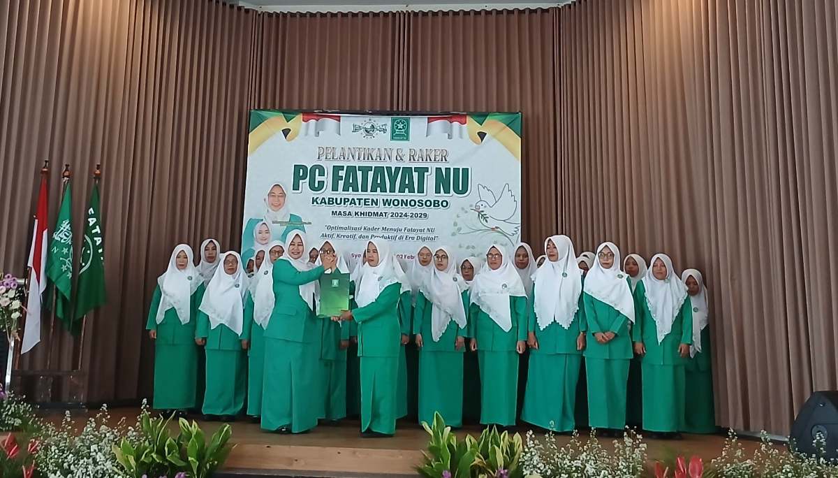 Resmi Dilantik, Pemgentasan Anak Tidak Sekolah Jadi Prioritas Program Kerja PC Fatayat Wonosobo