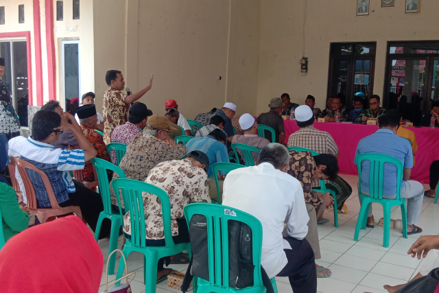 Musyawarah Alot, Tanah Aset Desa Karangsari di Pinggir Pantura Brebes Siap Ditukar Guling 