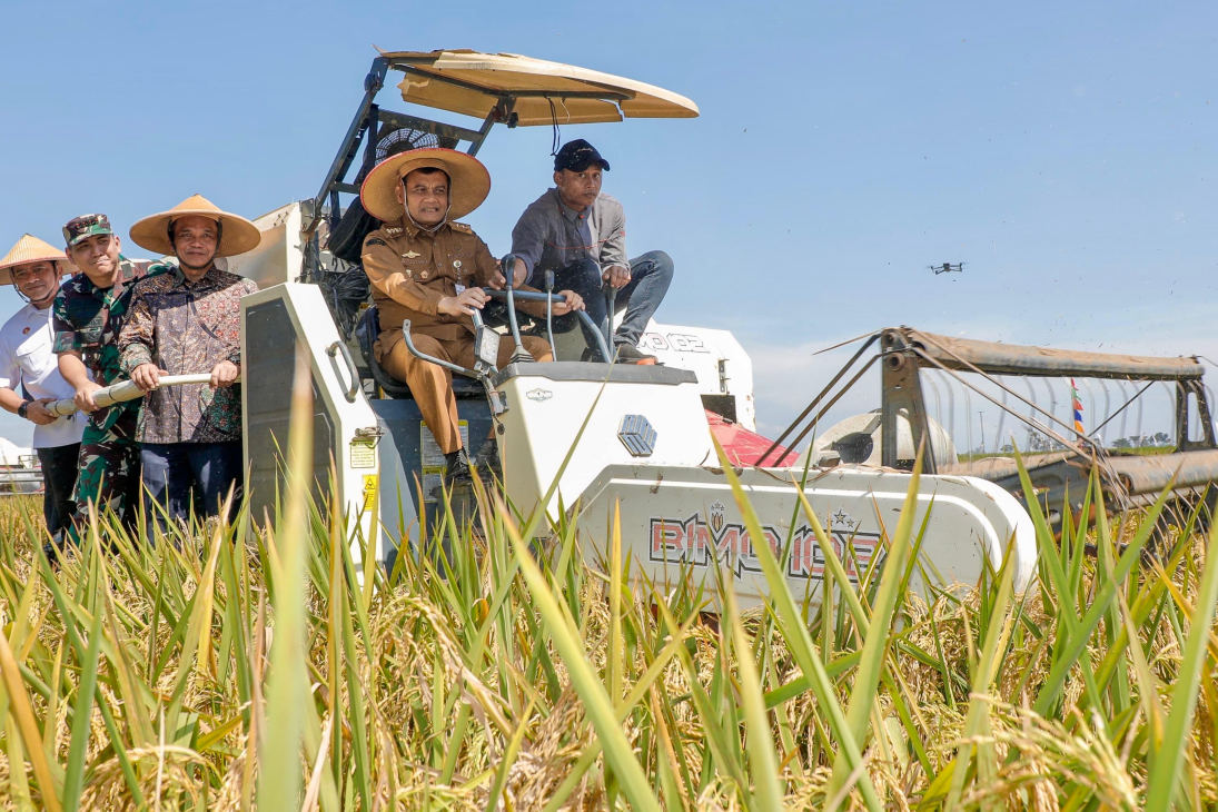Target Nasional Terlampaui, Jawa Tengah Mantap Jadi Penyangga Pangan Nasional