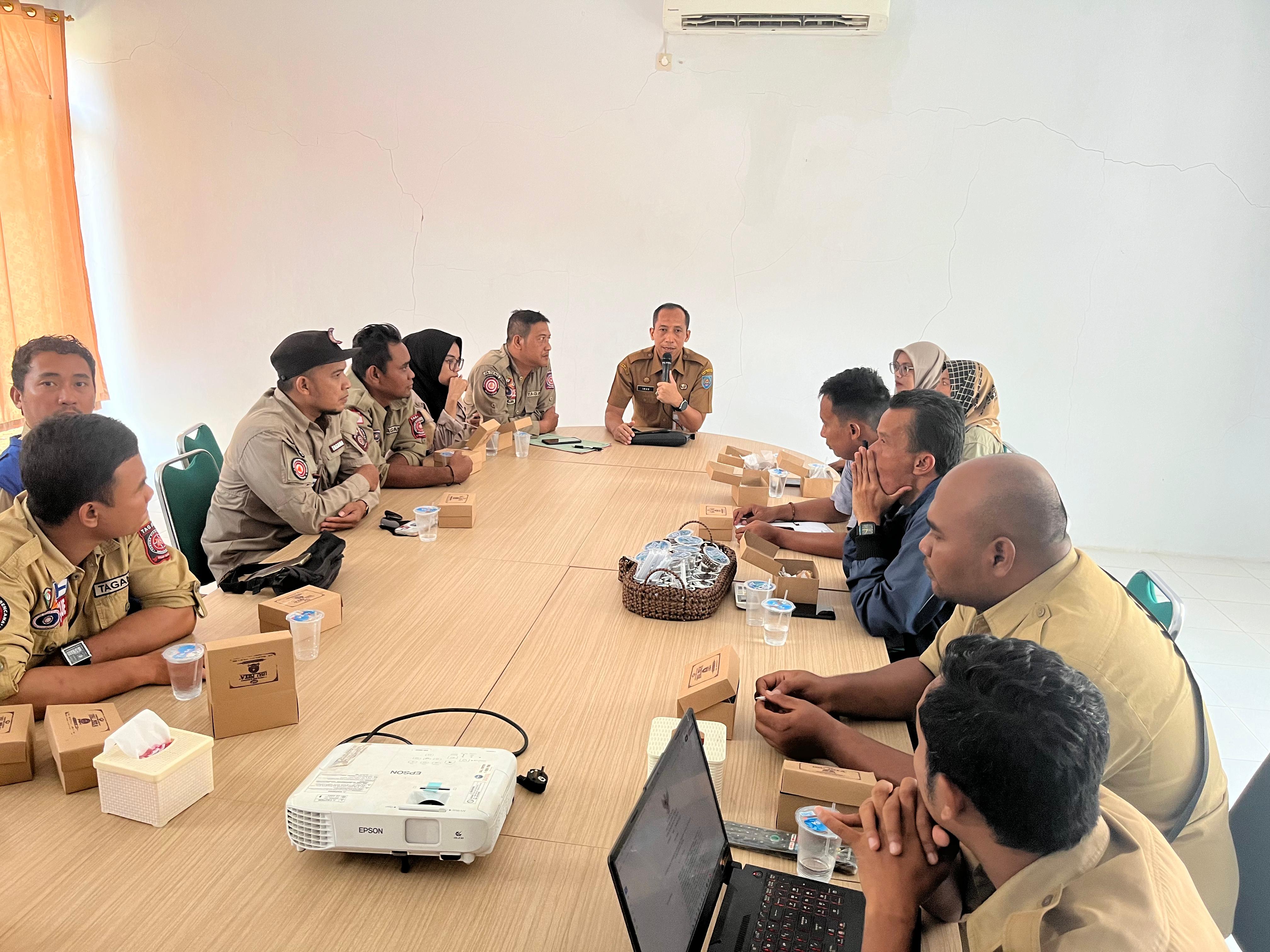 Pembinaan Anggota Taruna Siaga Bencana Kabupaten Tegal 