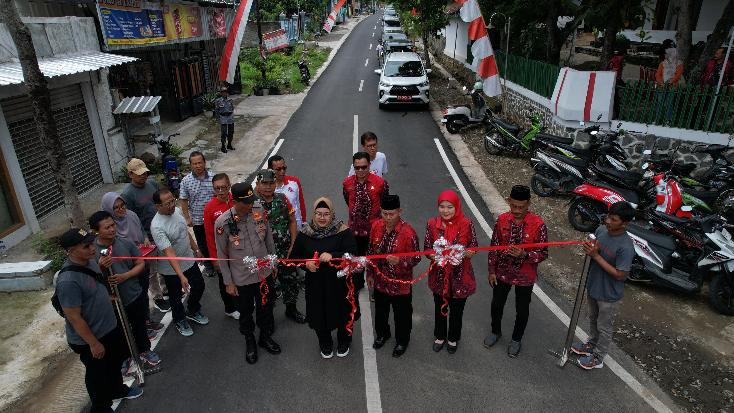 Resmikan Ruas Jalan dan Jembatan, Bupati Bakal Kejar Kekurangan Sebesar 13 Persen