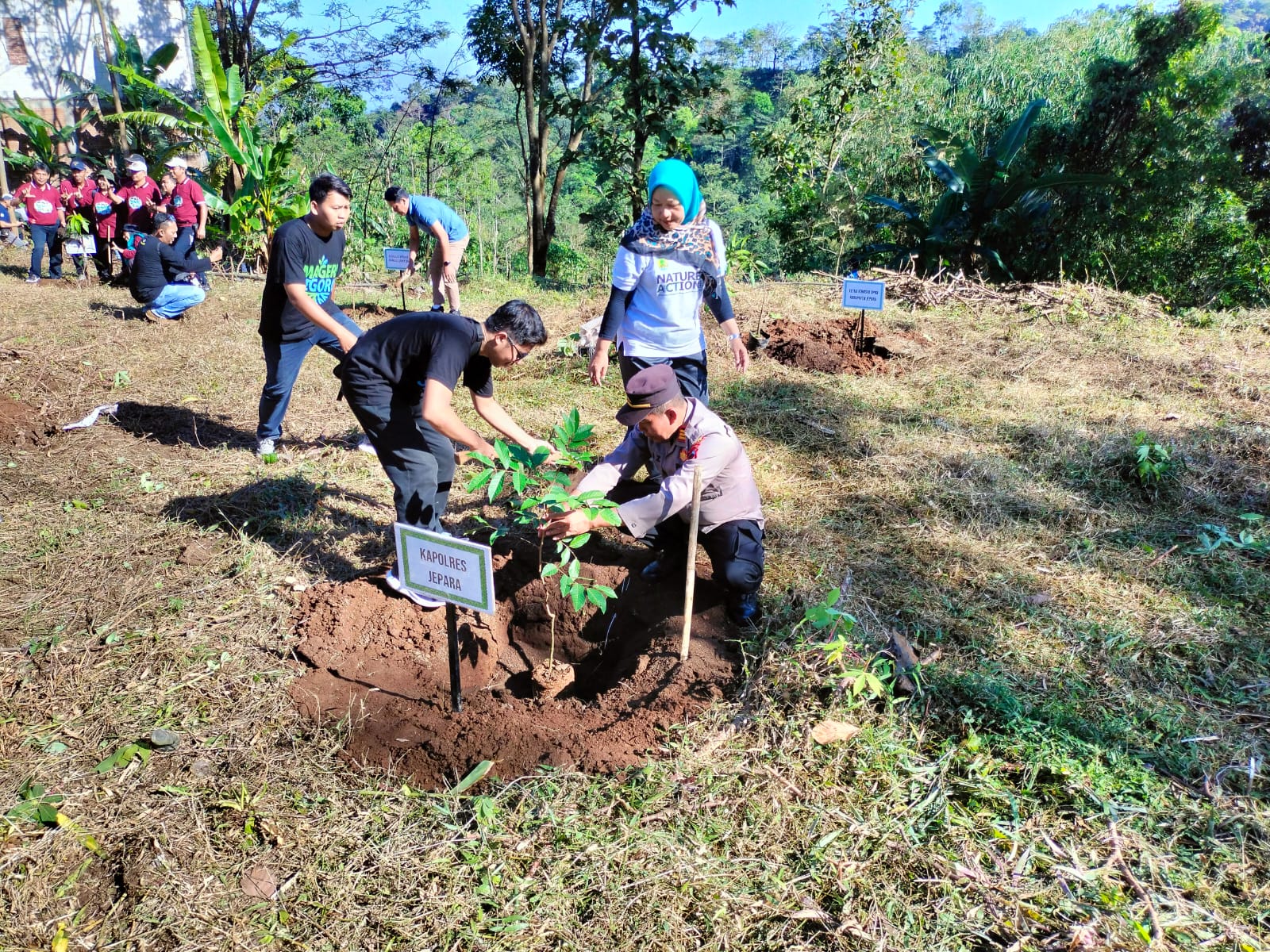 Aksi Jepara Menanam Atasi Lahan Kritis Wilayah Batealit 