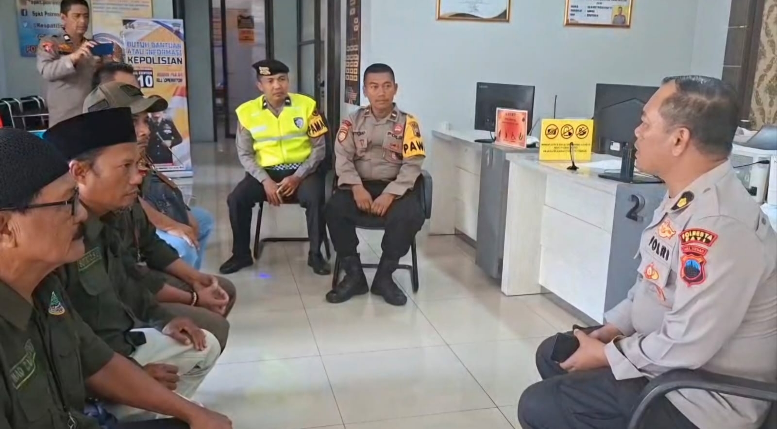 Kemunculan Posko AMPB di Depan Mapolres Pati Menuai Beragam Respon