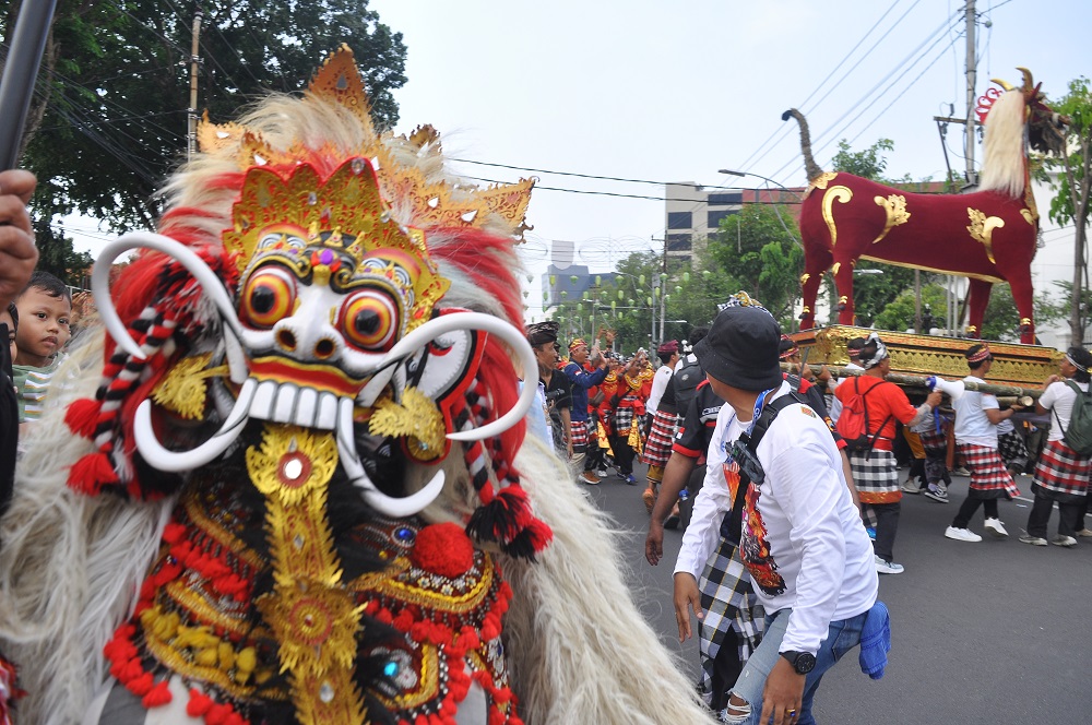 Efisiensi Anggaran, Hanya 3 Ogoh-Ogoh Meriahkan Festival Budaya Lintas Agama Semarang 2025