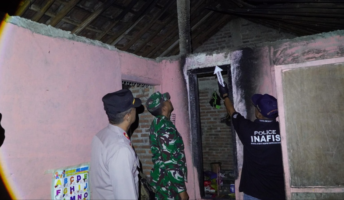 Kabel Internet Jadi Kabel Listrik, Rumah Warga Poncowarno Kebumen Terbakar