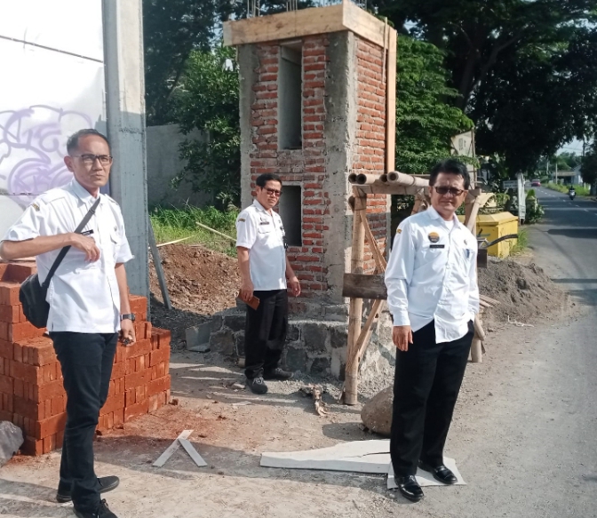 Dispermades Kabupaten Tegal Hentikan Pembangunan Gapura Desa