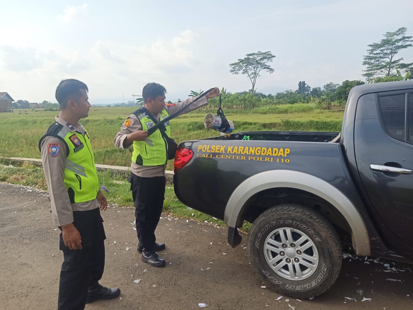 Polisi di Pekalongan Sibuk Razia Petasan di Kampung-kampung