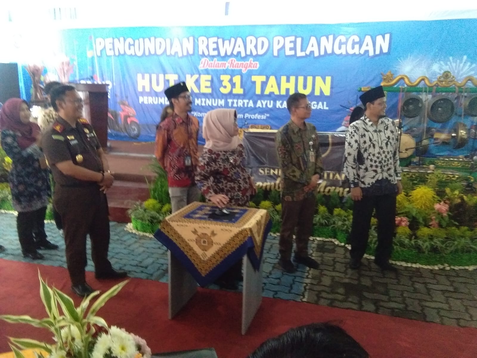 Puncak HUT 31 Tahun Perumda Air Minum Tirta Ayu Kabupaten Tegal