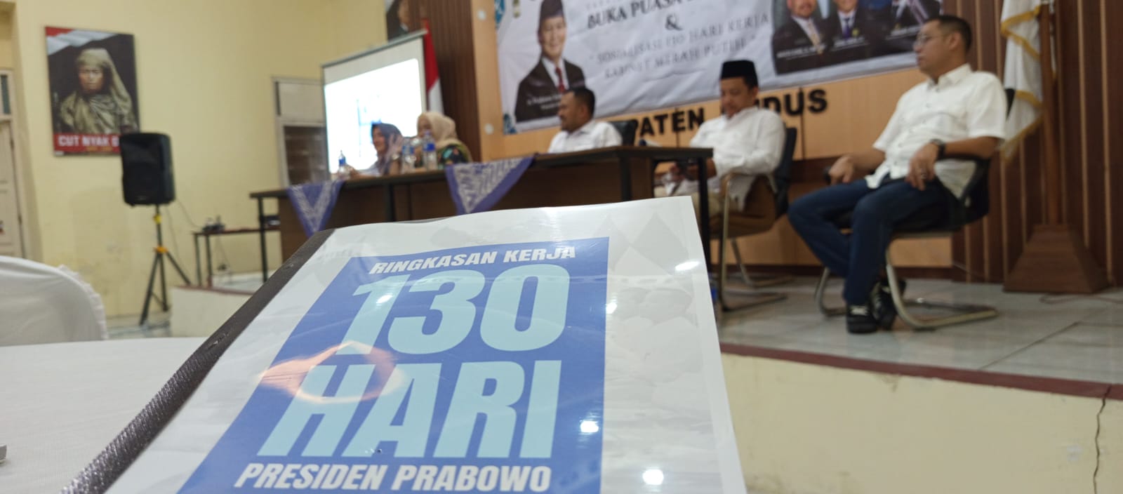 Pamerkan 130 Hari Kerja Presiden Prabowo, Gerinda Kudus Kupas Capain Prestasi