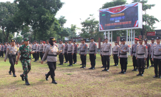 220 Personil Polres Salatiga Diterjunkan untuk Amankan Nataru 2024-2025