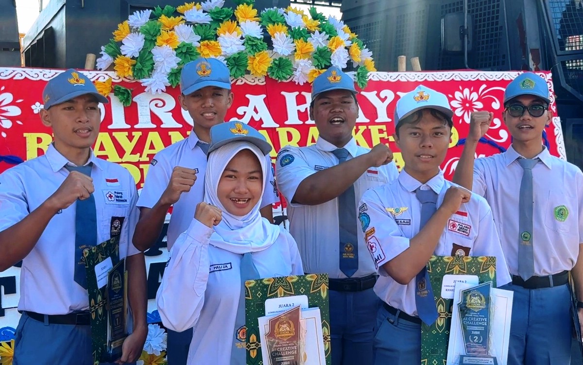 Pelajar Kota Tegal Manfaatkan AI untuk Kampanyekan Stop Bullying dan Hoaks