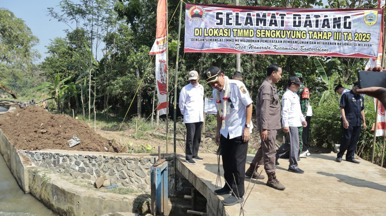 TMMD Sengkuyung Tahap III 2025 Digelar di Desa Wanarata Kabupaten Pemalang