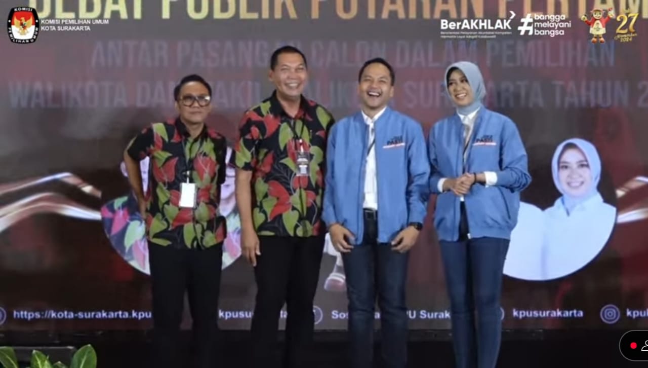 Debat Terakhir Pilwakot Solo Digelar Pekan Depan, Tata Tertib Bakal Diperketat 