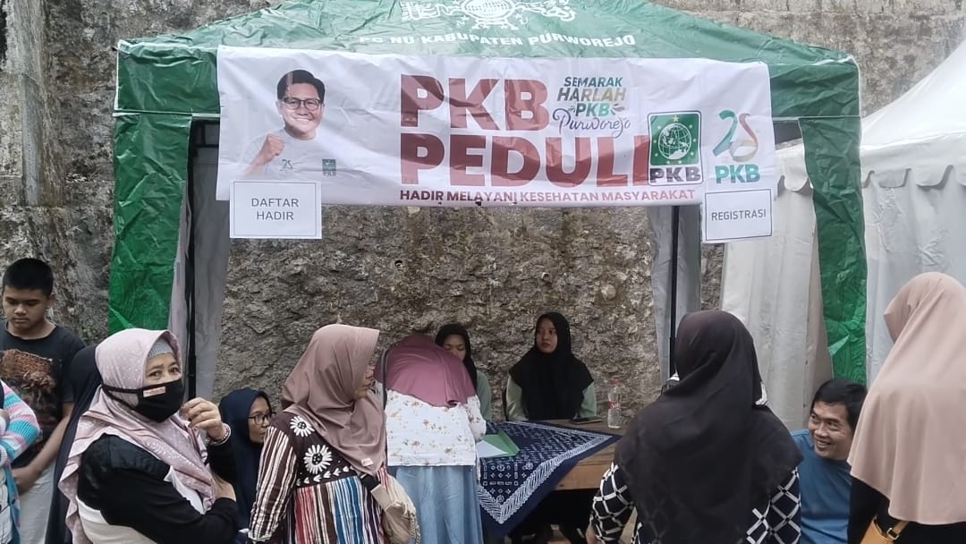 PKB Purworejo Luncurkan Program SEMAR, Ratusan Warga dan Santri Nikmati Layanan Kesehatan Gratis