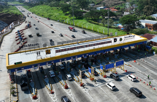 Arus Kendaraan Menuju Semarang Melonjak 45,62% di Kalikangkung
