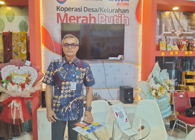 Dinas Koperasi UKM Perdagangan Kabupaten Tegal Pamerkan Lima Jenis Produk 