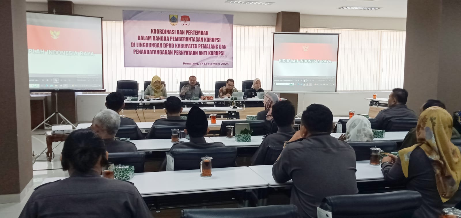 Anggota DPRD Kabupaten Pemalang Sosialisasi Pencegahan dan Pemberantasan Korupsi 