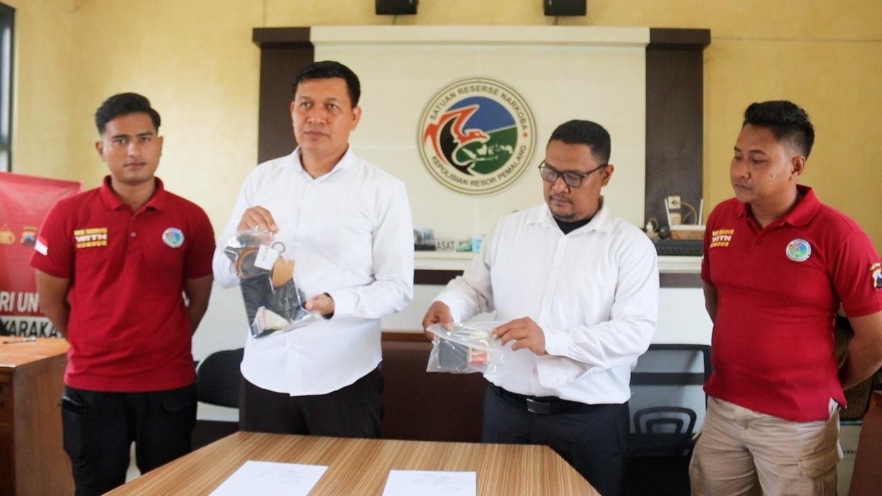 Polres Pemalang Ungkap Jaringan Tembakau Gorila