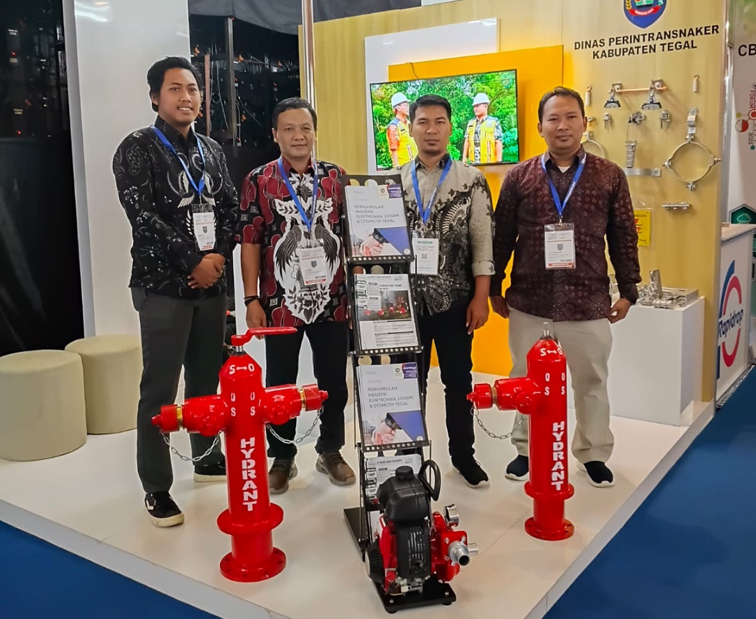 Disperintransnaker Kabupaten Tegal Ikuti IISMEX 2025‎ Expo dan Forum