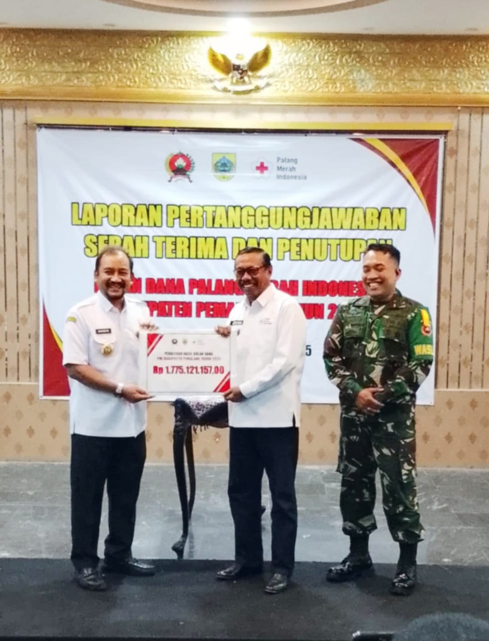 Kinerja Panitia Bulan Dana PMI Kabupaten Pemalang Melampaui Target  ‎