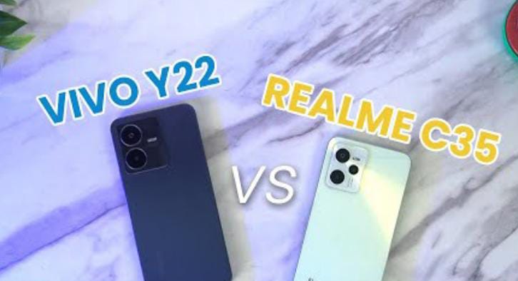 Vivo Y22 vs Realme C35, Anda Pilih yang Mana?