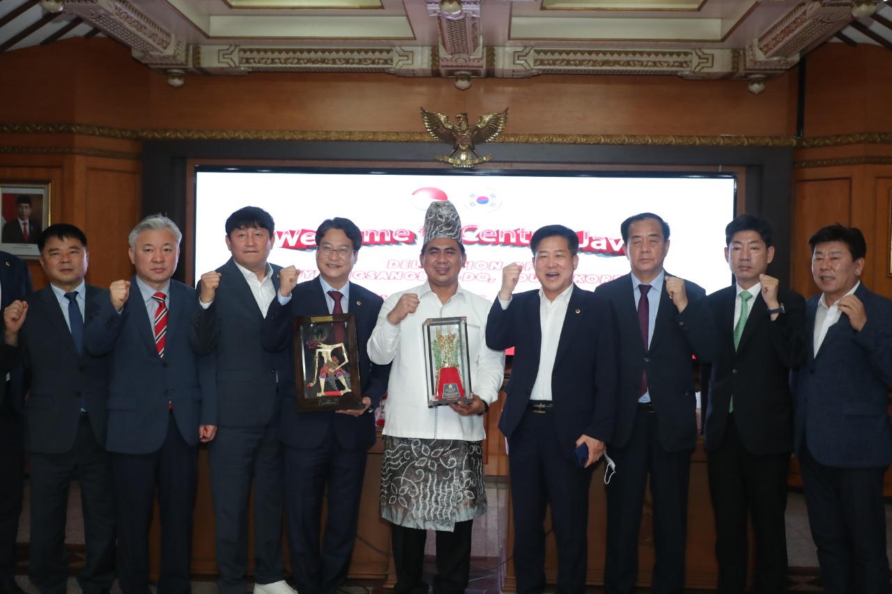 Terima Kunjungan Gyeongsangbuk-Do Korsel, Taj Yasin Usulkan Perluas Sektor Kerjasama