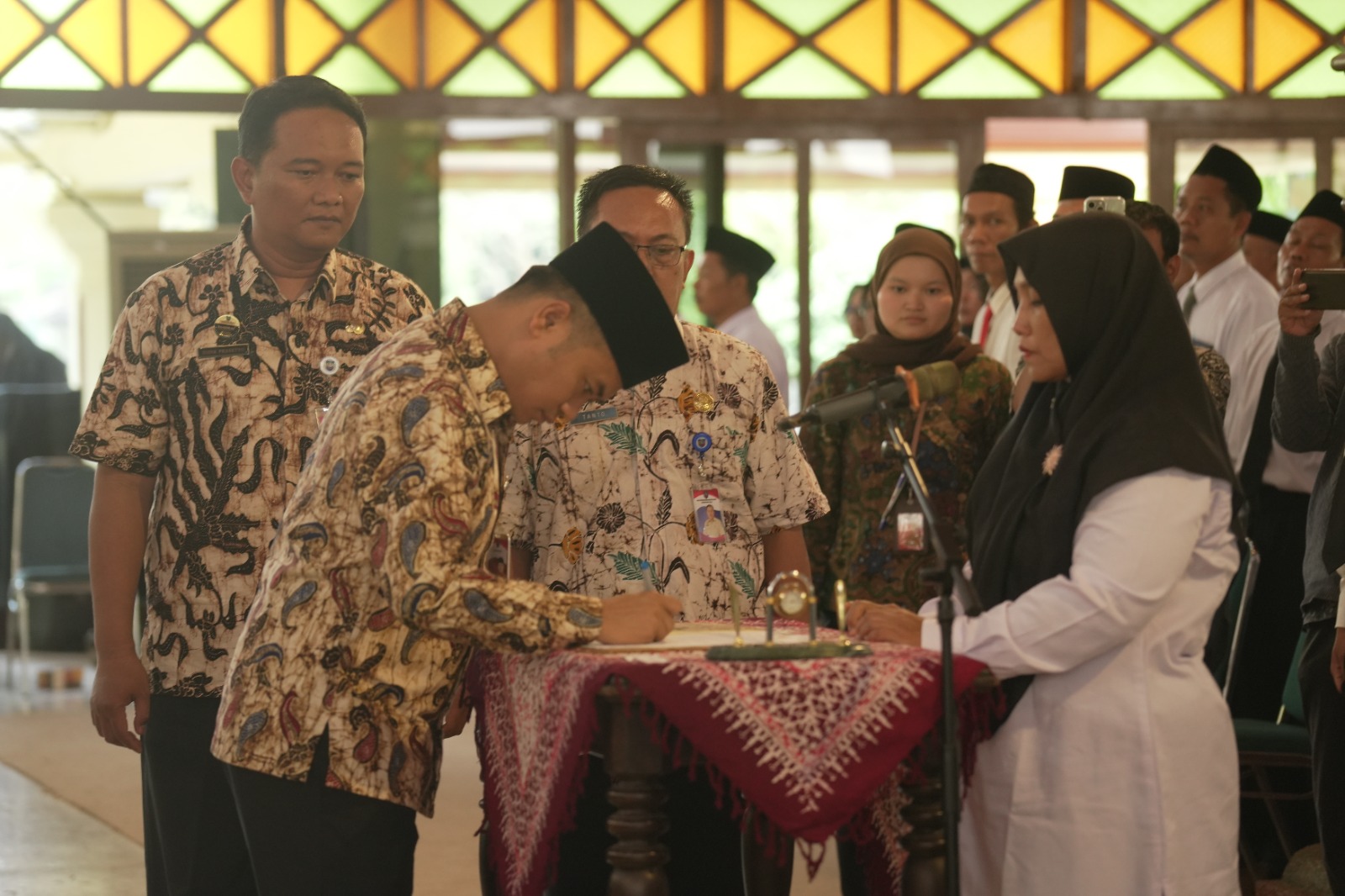 238 Anggota BPD Dilantik, Bupati Tegal Sentil Fungsi Pengawasan