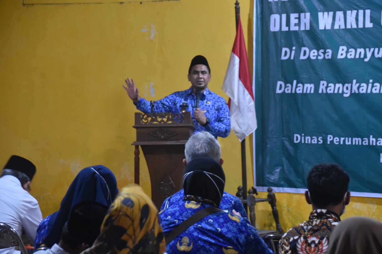 Tinjau Desa Dampingan Disperakim, Taj Yasin Dorong Masyarakat Wujudkan Desa Mandiri Energi 