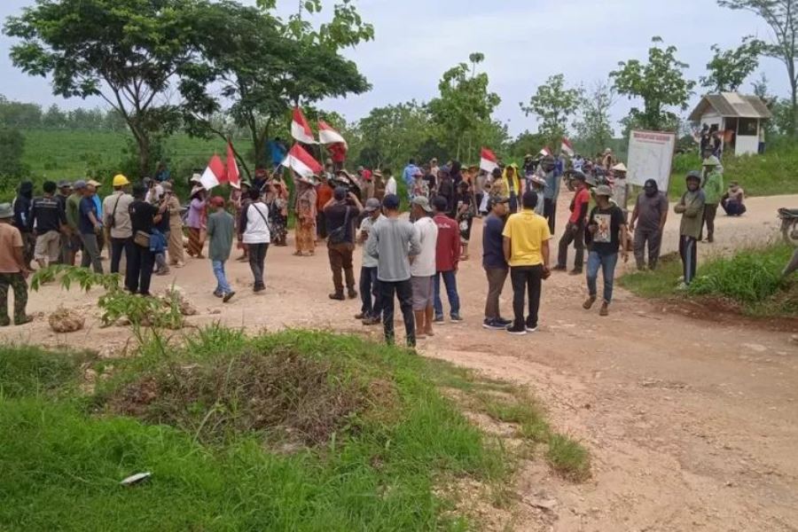 Polres Rembang Turun Tangan Memediasi Konflik Warga Desa Tegaldowo dengan PT Semen Gresik