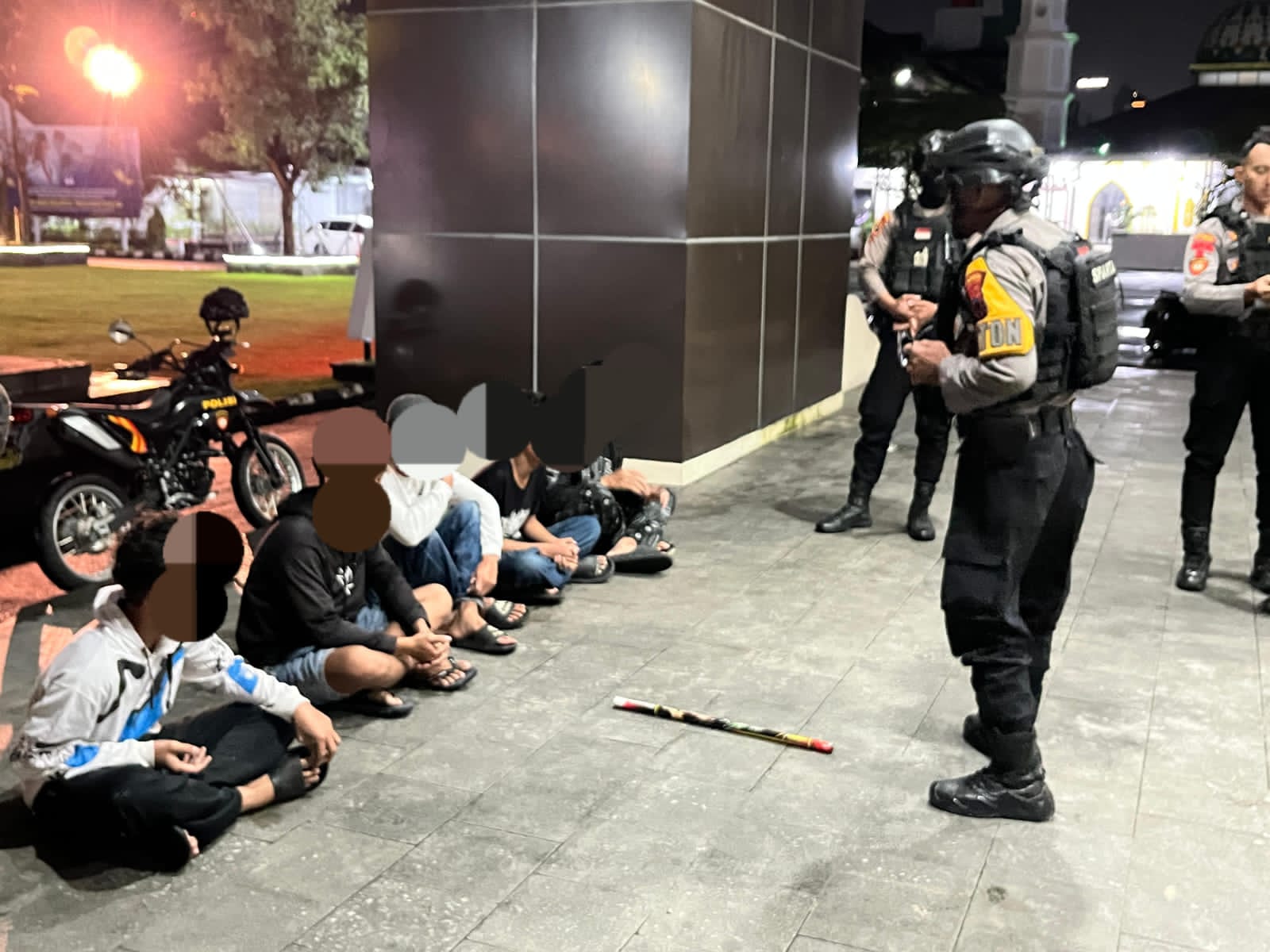Sahur On The Road di Solo Bawa Petasan, Lima Pemuda Diamankan