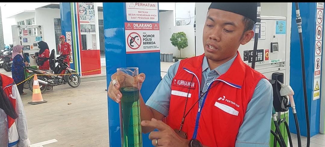 Jelang Arus Mudik, Pertamina Sidak SPBU Pastikan BBM di Tegal Tanpa Blending