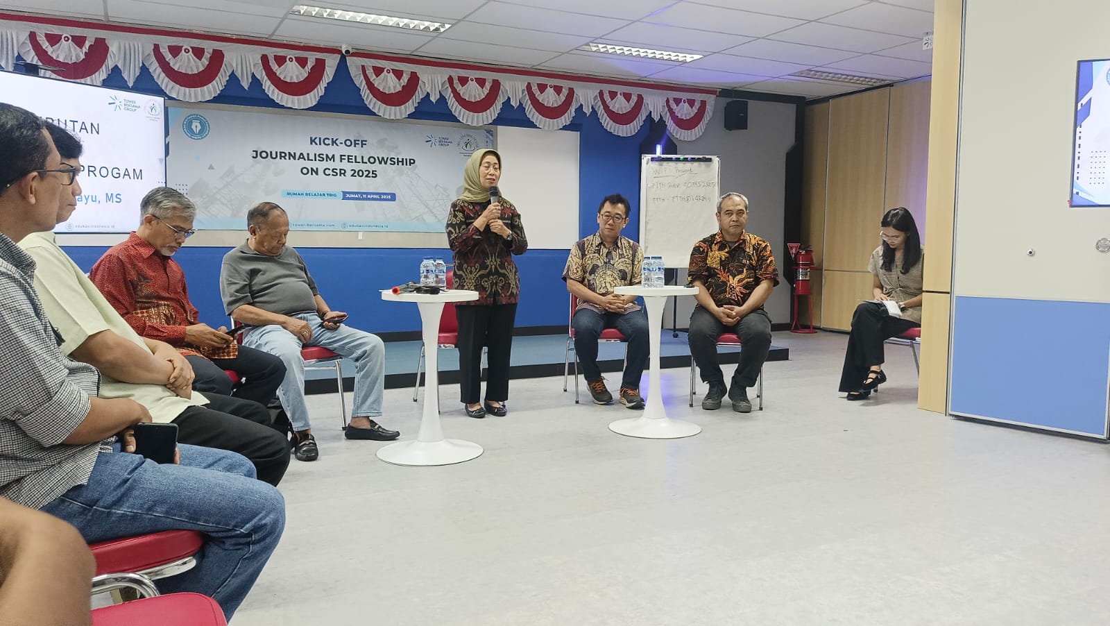 Ketua Dewan Pers Buka Journalism Fellowship on CSR 2025, Ini Pesannya