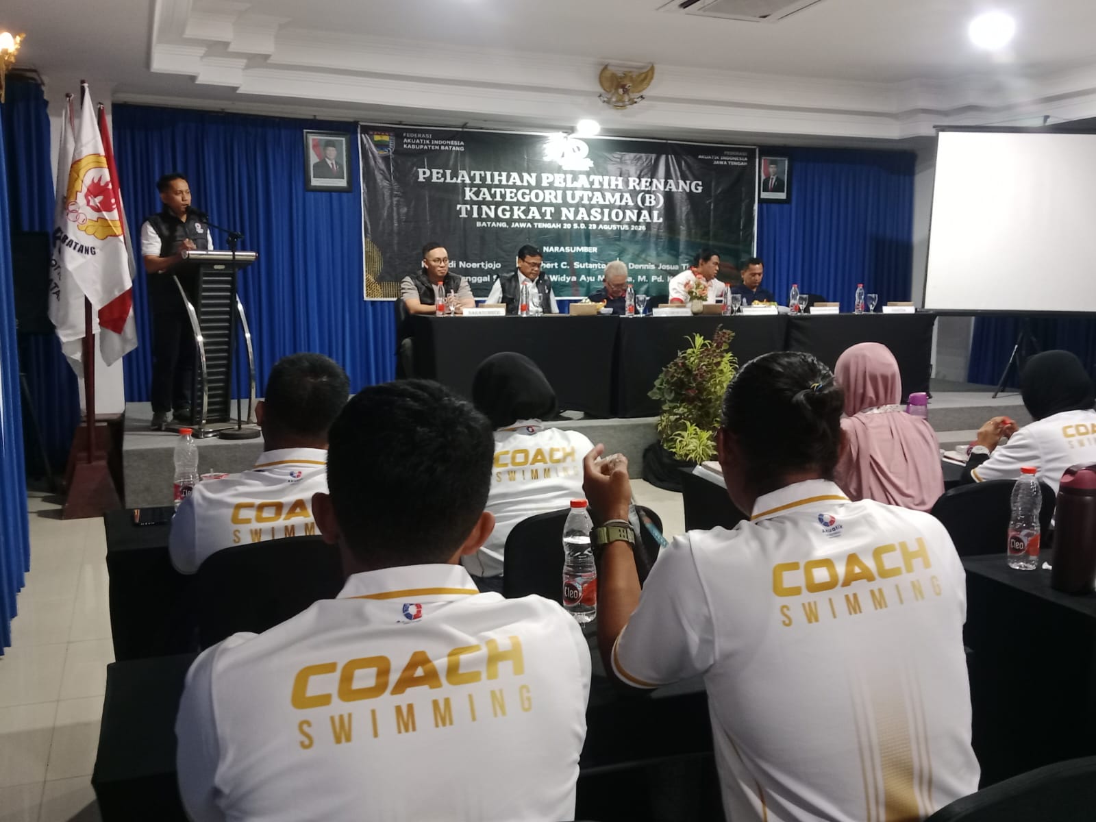 33 Calon Pelatih Renang Nasional Kumpul di Batang, Bidik Lisensi B