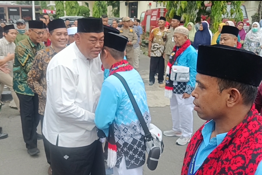 Jemaah Haji Grobogan sudah Berangkat Menuju Embarkasi Donohudan, Total Ada 1.051 Orang