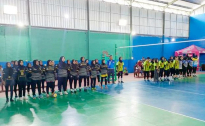 Peringati Hari Kartini, 19 Tim Bola Voli Putri Ikut Turnamen di Kabupaten Pemalang