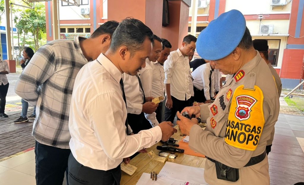 Marak Penyalahgunaan Senpi, Polres Kudus Periksa Kedisplinan Pemegang Senjata