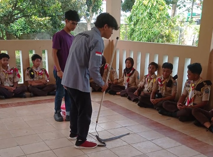 Dianpinsat Kwarran Batang, Saat Penegak Diajari jadi Pemimpin hingga Jinakkan Ular